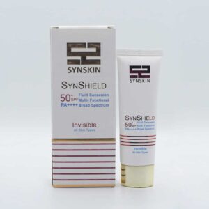 ضد آفتاب فلوئید بی‌رنگ ساین شیلد ساین اسکین SPF50 مناسب انواع پوست حجم 50 میل