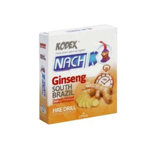 کاندوم ناچ کدکس مدل Ginseng بسته 3 عددی