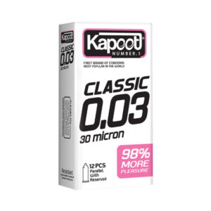 کاندوم 12 عددي کلاسيک 30 ميکرون کاپوت