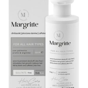 شامپو تقویتی ضد شوره حجم 250 میلی لیتر Sulfat Free مارگریت