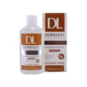 ژل شستشوی صورت روشن کننده درمالیفت مدل Melalift حجم 200 میلی لیتر