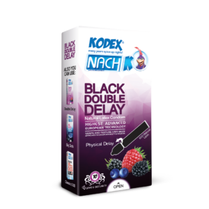 کاندوم کدکس ۱۰ عددی مشکی فوق العاده تاخیری