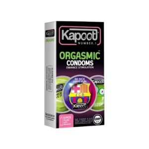 کاندوم ارگاسمیک ۱۲ عددی کاپوت مدل Orgasmic