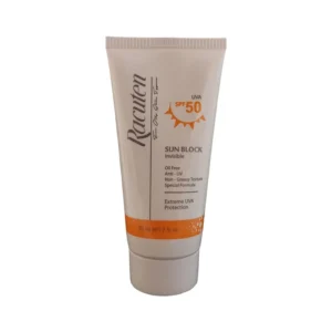 ضدآفتاب بی‌رنگ راکوتن، محافظ UVA، فاقد چربی مناسب پوست چرب و مختلط، حجم 50 میلی‌لیتر