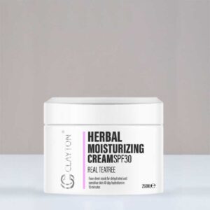 کرم مرطوب کننده گیاهی SPF30 کلایتون