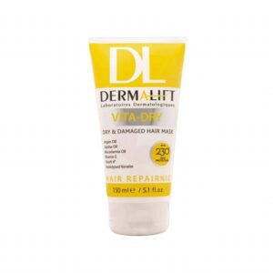 ماسک مو آبرسان درمالیفت ویتا درای مدل Vita-Dry مناسب موهای خشک و آسیب‌دیده 150 میلی لیتر