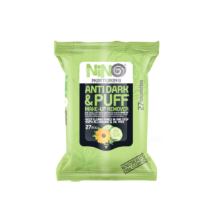 دستمال مرطوب آرایش پاک کن 27 برگ ضد پف نینو